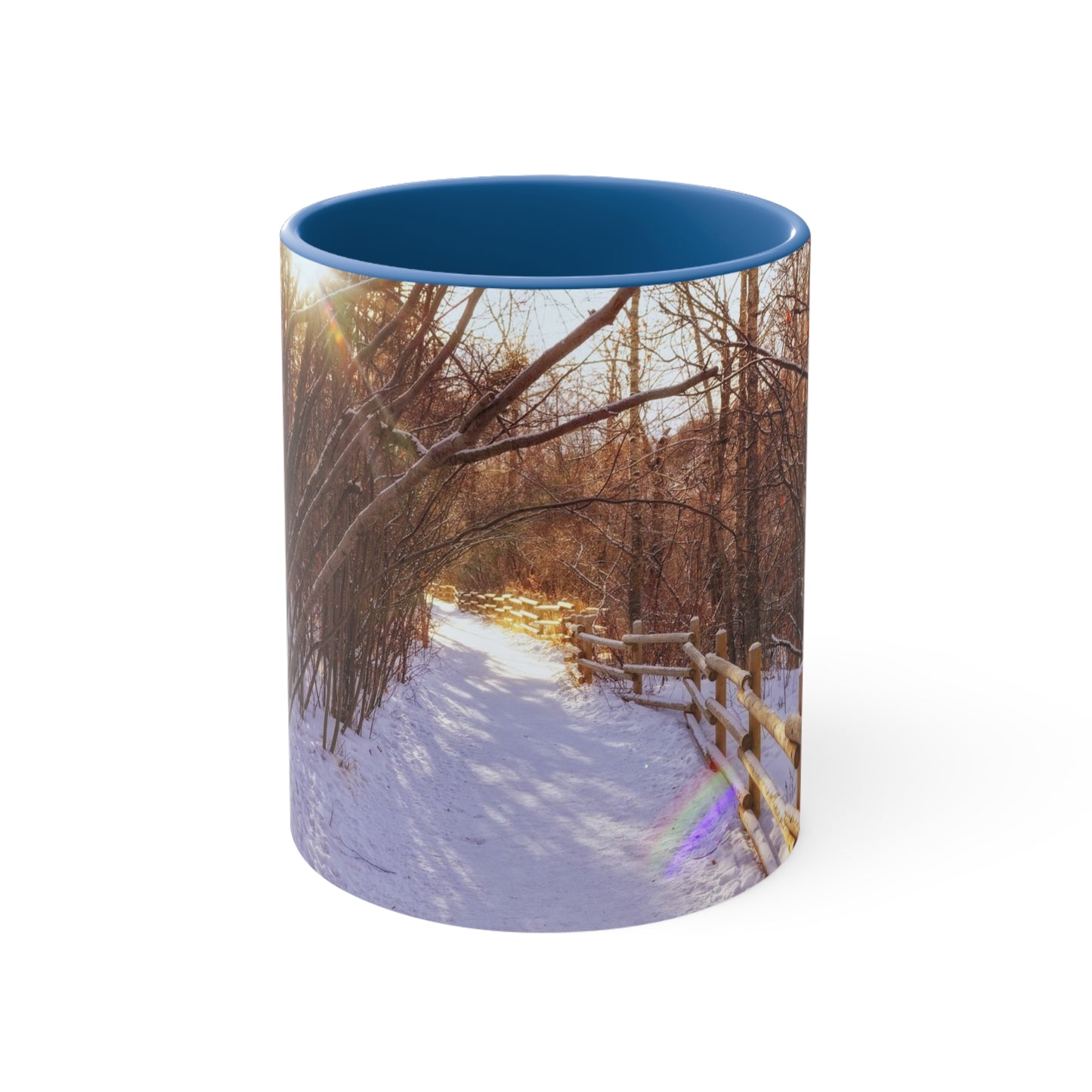 Accent Coffee Mug, 11oz - Riverdale Park Winter Forest