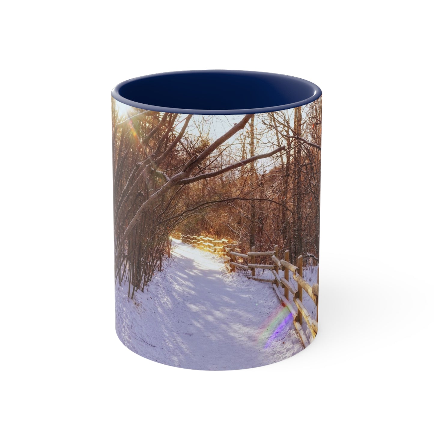 Accent Coffee Mug, 11oz - Riverdale Park Winter Forest