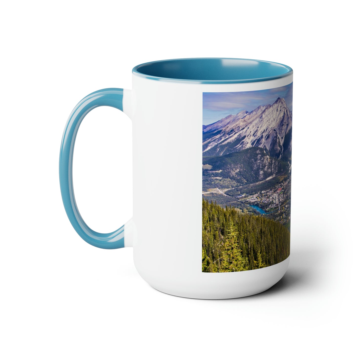 Accent Coffee Mugs, 15oz - Bow Valley Sulphur Mountain