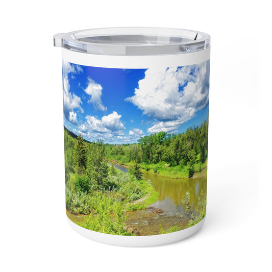 Insulated Coffee Mug, 10oz - Fish Creek Park Votier's Flats Lookout