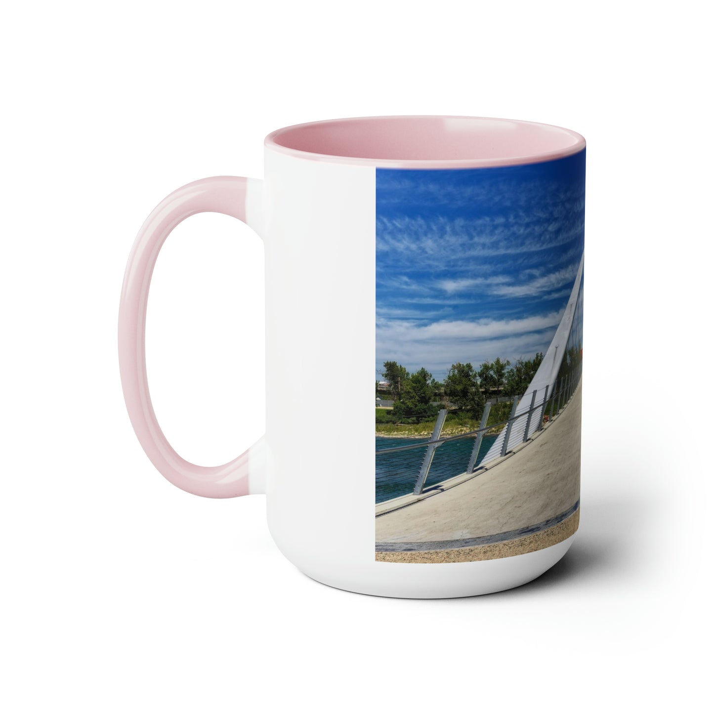 Accent Coffee Mugs, 15oz - George C. King Bridge