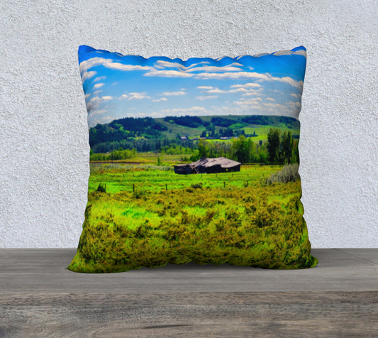 22x22 Pillow Case - Glenbow Ranch Provincial Park