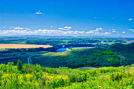 Glenbow Ranch Provincial Park Viewpoint HDR Digital Download