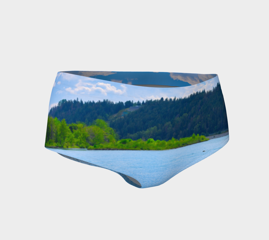 Women's Mini-Shorts - Edworthy Park Bow River