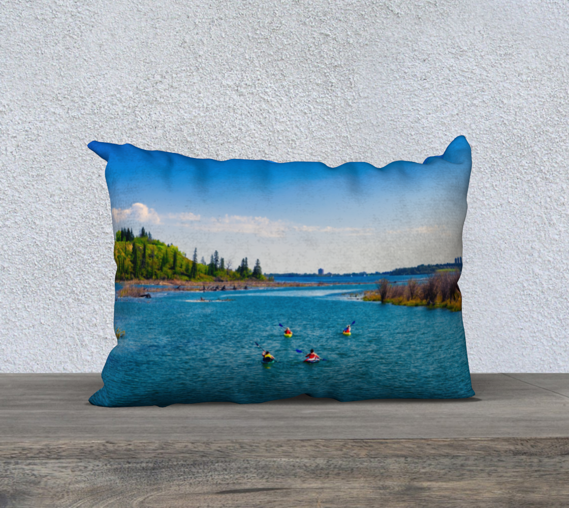 20x14 Pillow Case - Elbow River Weaselhead
