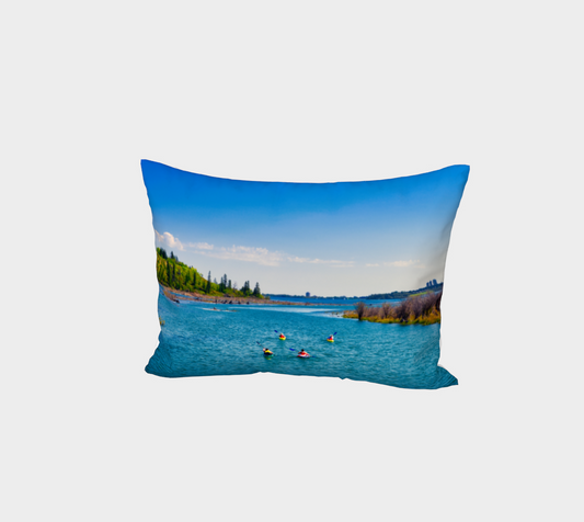 Bed Pillow Sham - Elbow River Weaselhead
