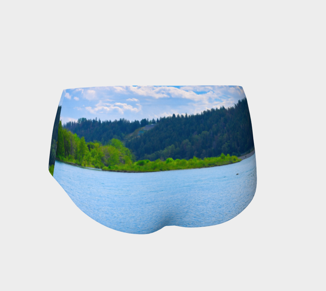 Women's Mini-Shorts - Edworthy Park Bow River