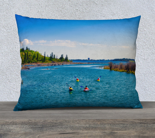 26x20 Pillow Case - Elbow River Weaselhead