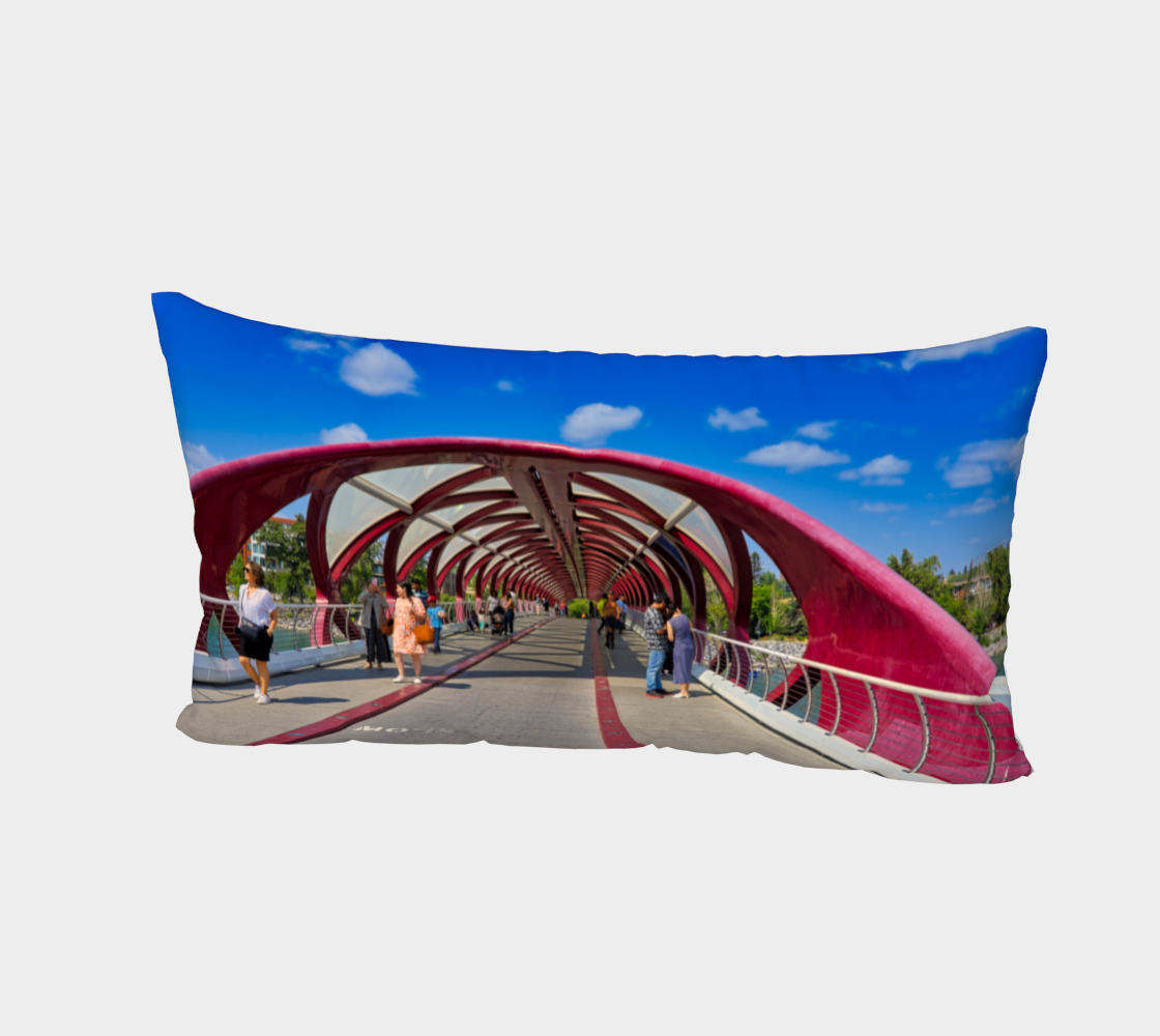 Bed Pillow Sham - Calgary Peace Bridge