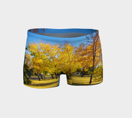 Women's Shorts - Calgary in the Fall