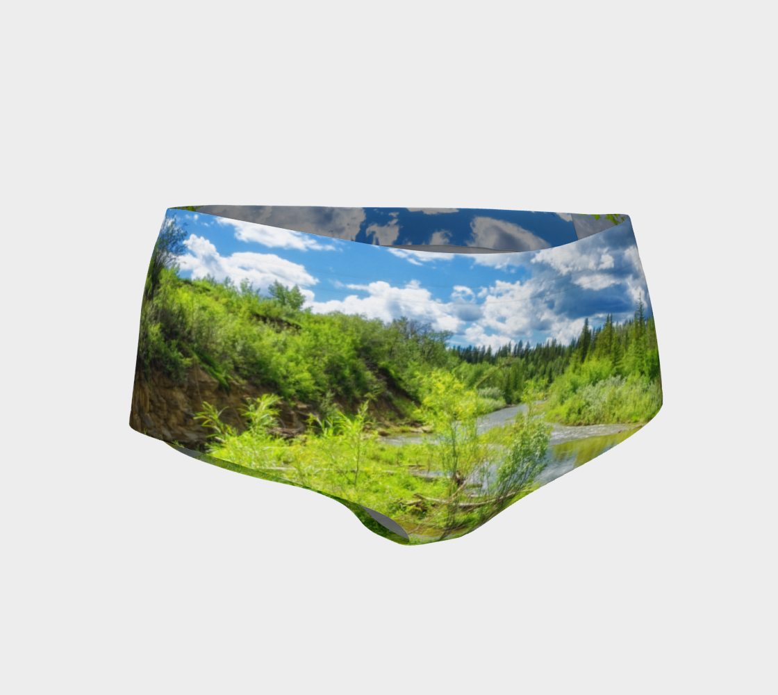 Women's Mini Shorts - Fish Creek Park Votier's Flats