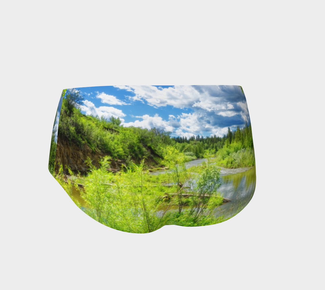 Women's Mini Shorts - Fish Creek Park Votier's Flats