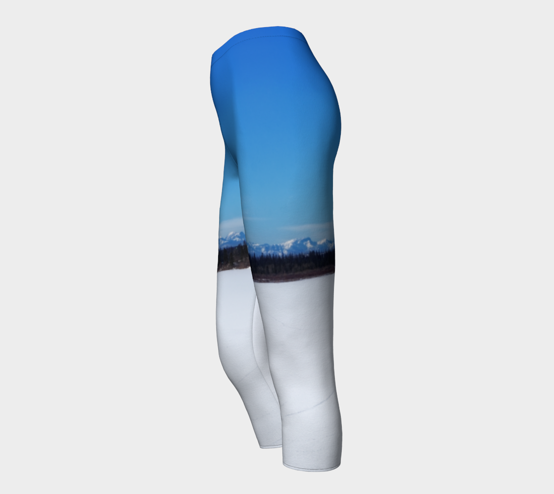 Women's Capris - Glenmore Reservoir Winter