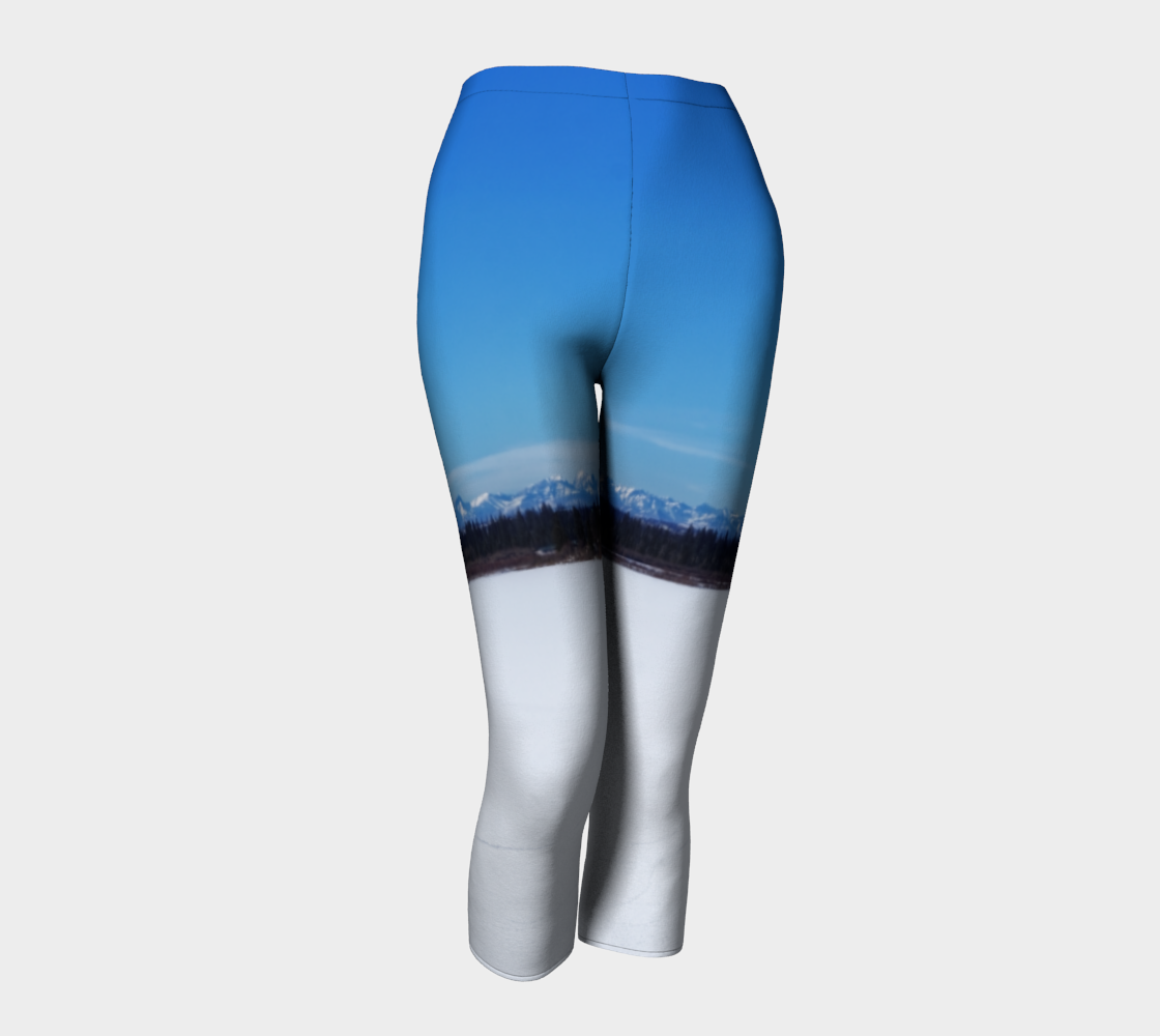 Women's Capris - Glenmore Reservoir Winter