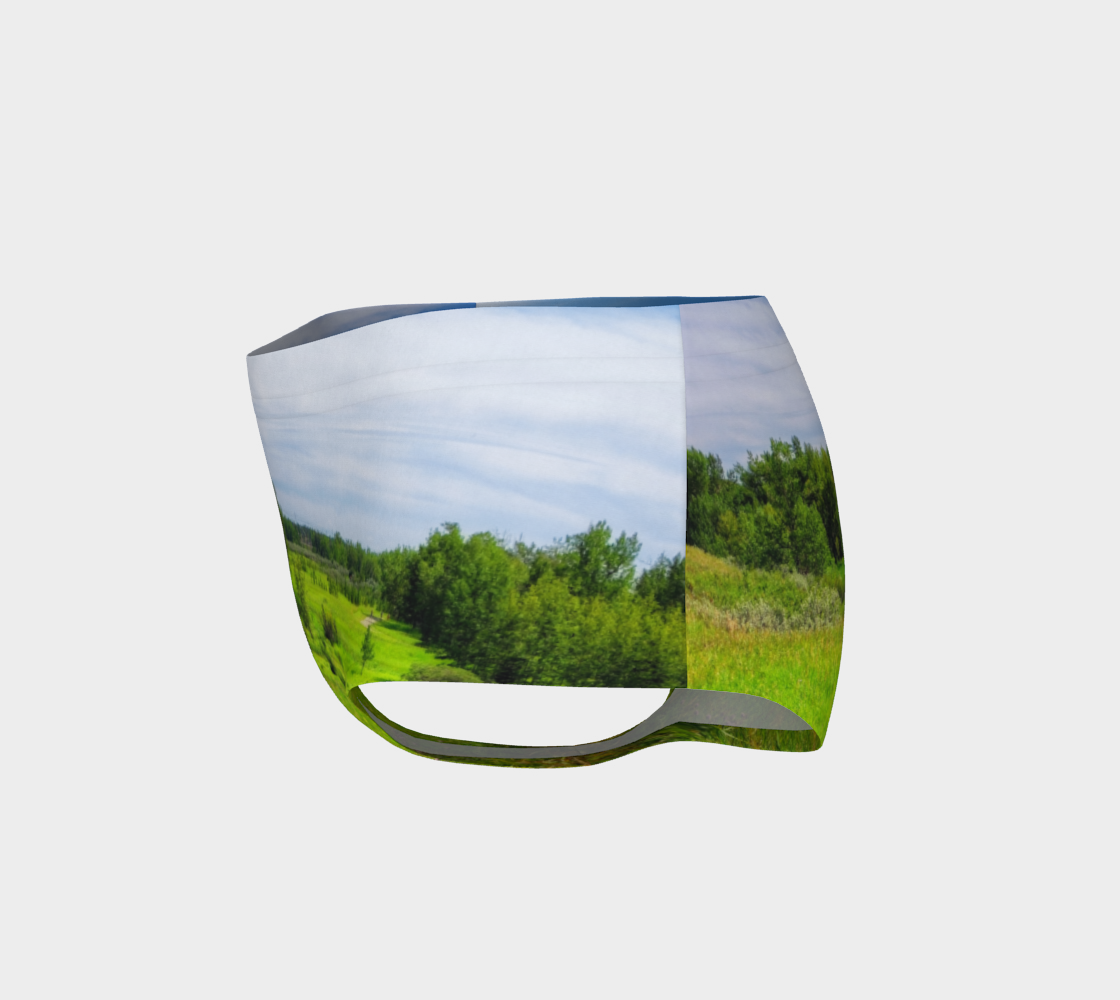 Women's Mini Shorts - Fish Creek Park Votier's Flats Meadow
