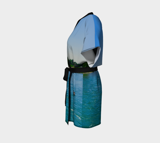 Kimono Robe - Bow River George C. King Bridge