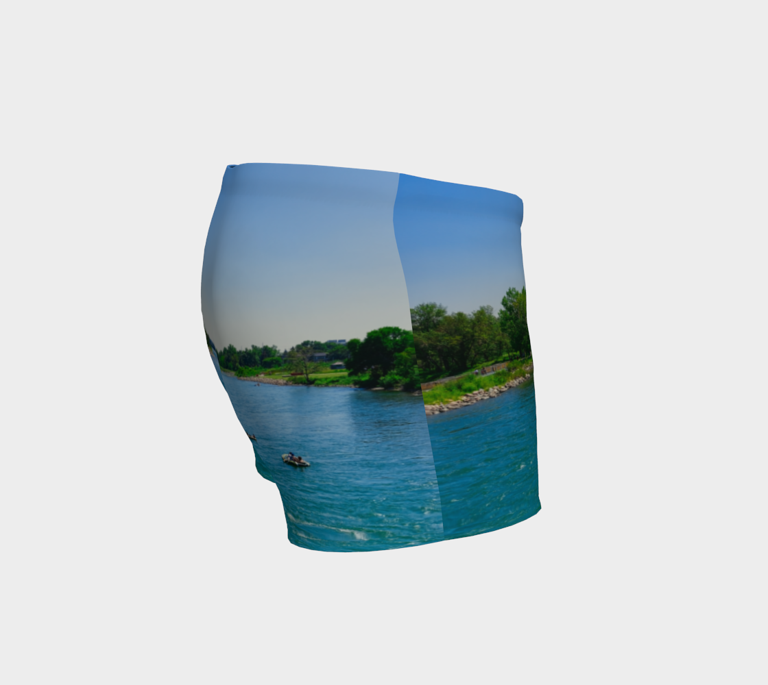 Women's Shorts - Bow River George C. King Bridge