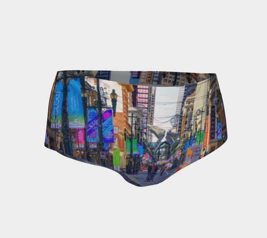 Women's Mini Shorts - Downtown Calgary Stephen Avenue