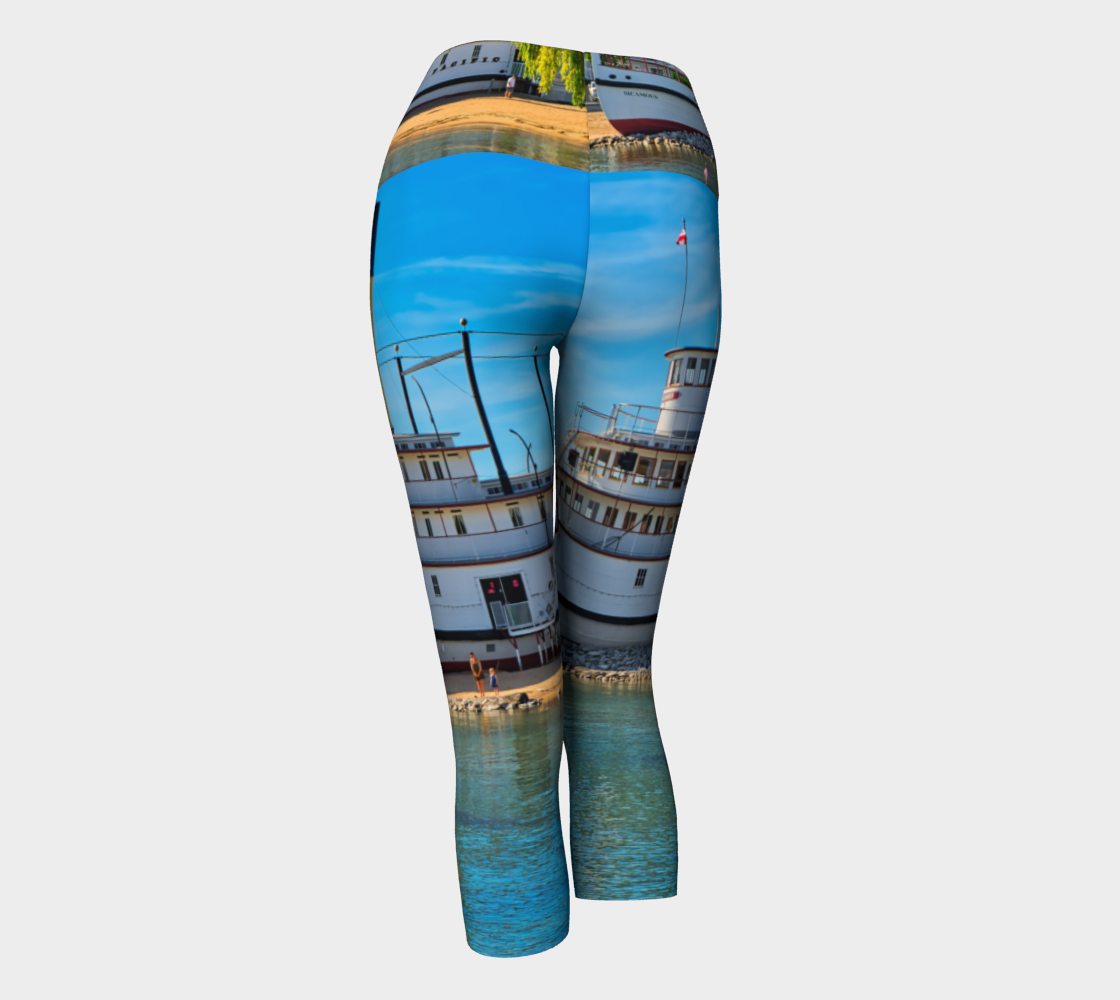 Women's Yoga Capris - SS Sicamous