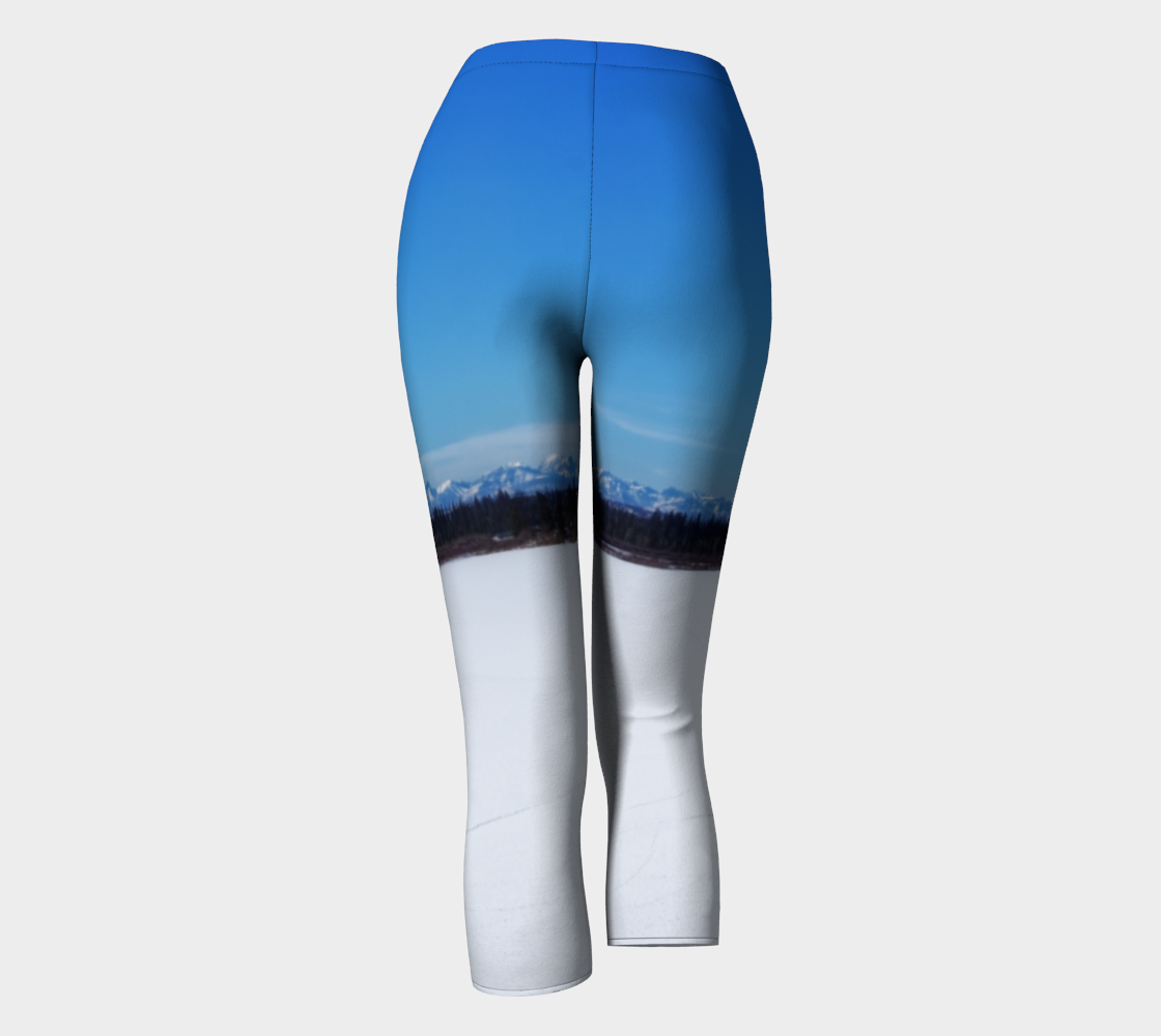 Women's Capris - Glenmore Reservoir Winter