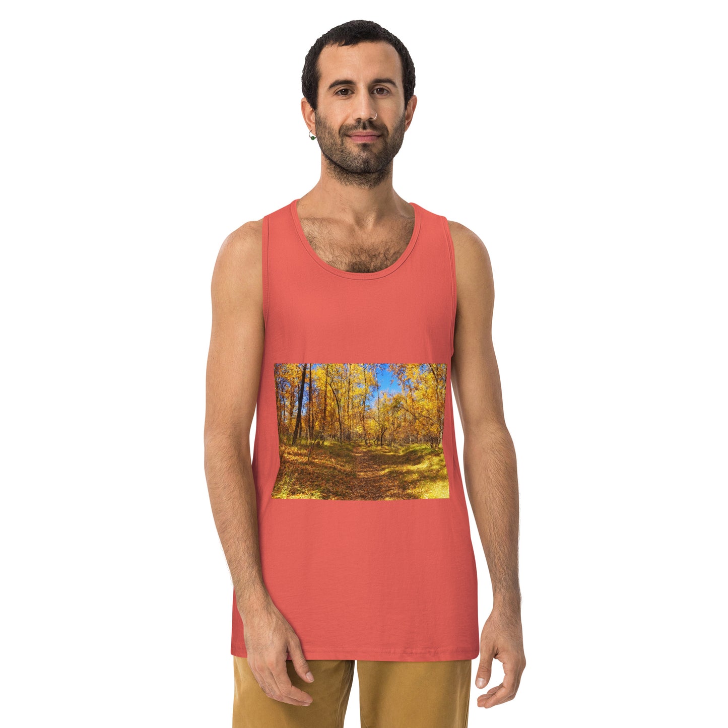 Men’s Premium Tank Top - Carburn Park Fall Colours